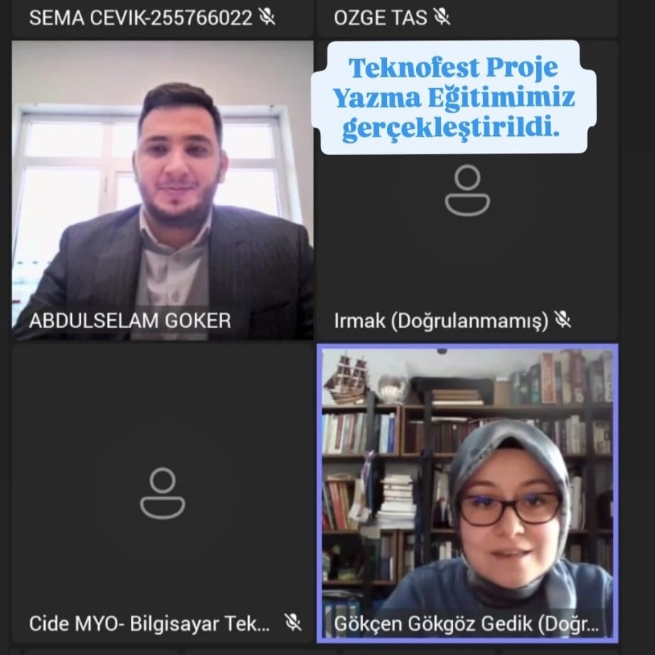 İlçelerdeki Teknoloji Yıldızları Unutulmadı: Online TEKNOFEST Proje Yazma Eğitimi Gerçekleşti